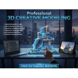 Professional 3D Creative Modeling (SKET) COURSE (DURATION 60 HOURS)