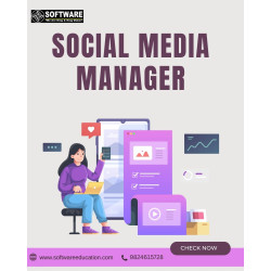 SOCIAL MEDIA MANAGER  (DURATION 30 HOURS)
